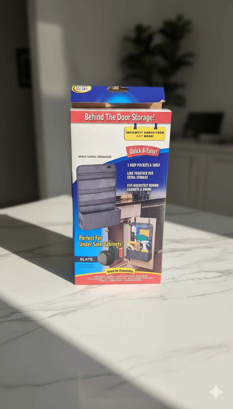 Behind-The-Door Storage Organizer