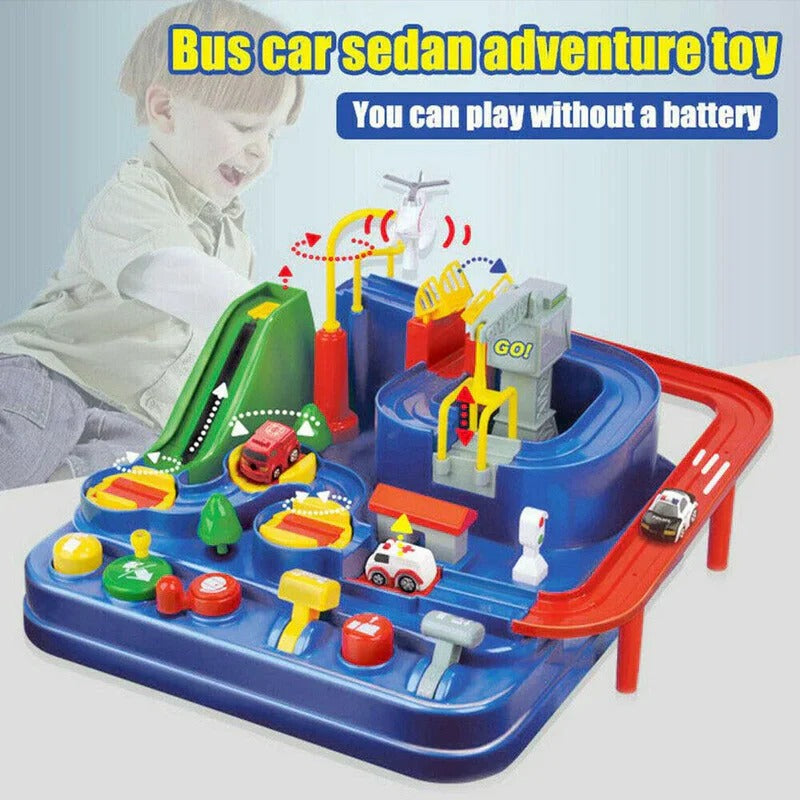Car Adventure Mechanical Track Toy