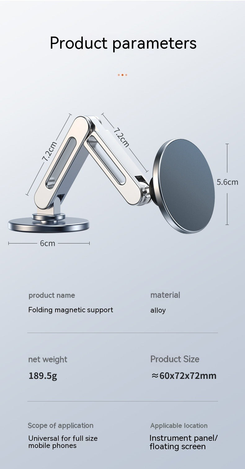 Magnetic Car Mount – 360° Rotation