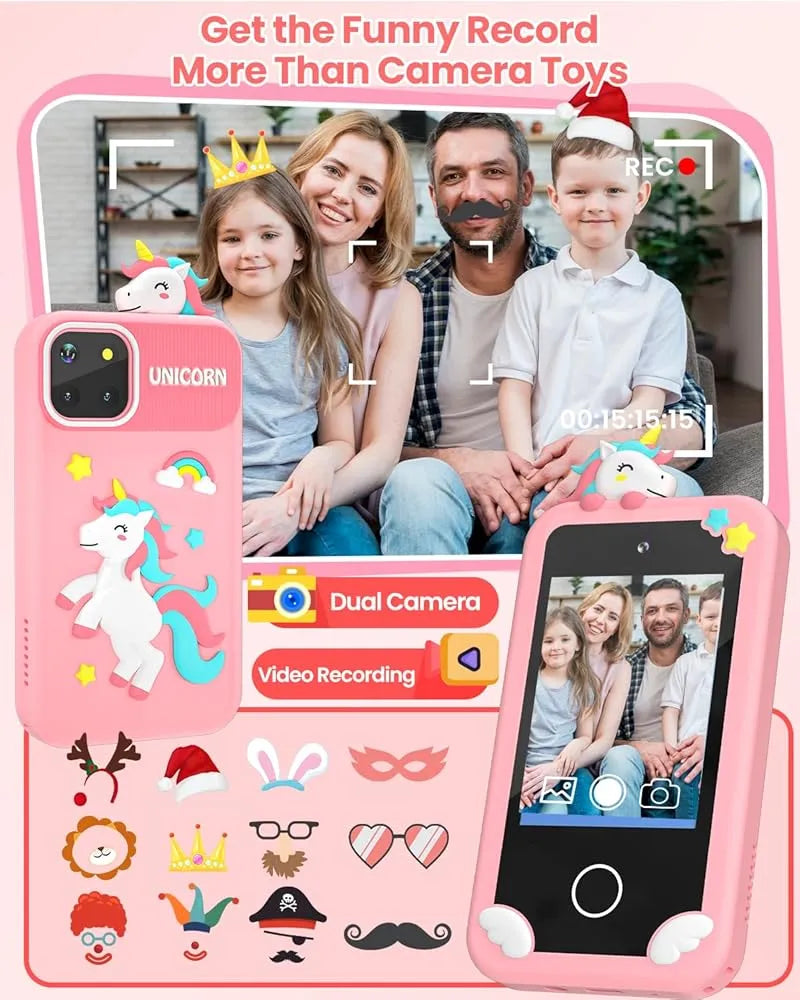 Kids Smart Phone Toy with Camera & Games