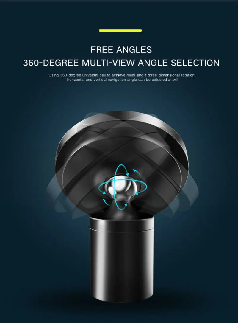 15W Magnetic Wireless Car Charger – Fast Charging Car Phone Mount for iPhone & Android