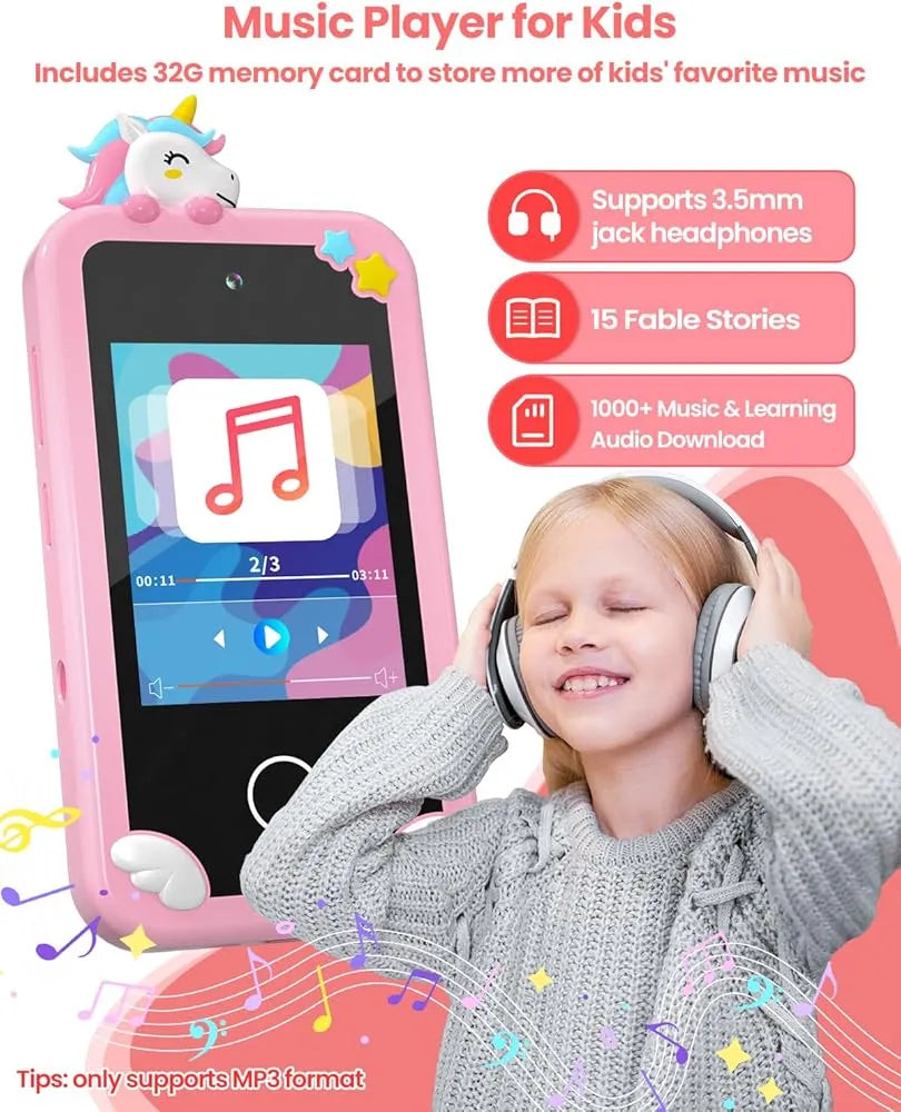 Kids Smart Phone Toy with Camera & Games