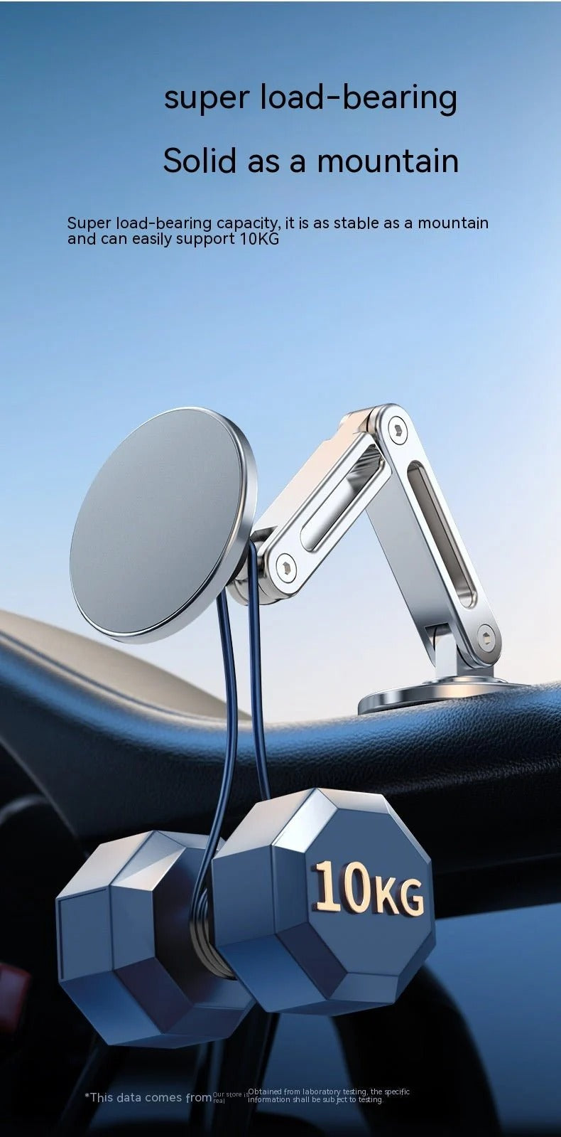 Magnetic Car Mount – 360° Rotation